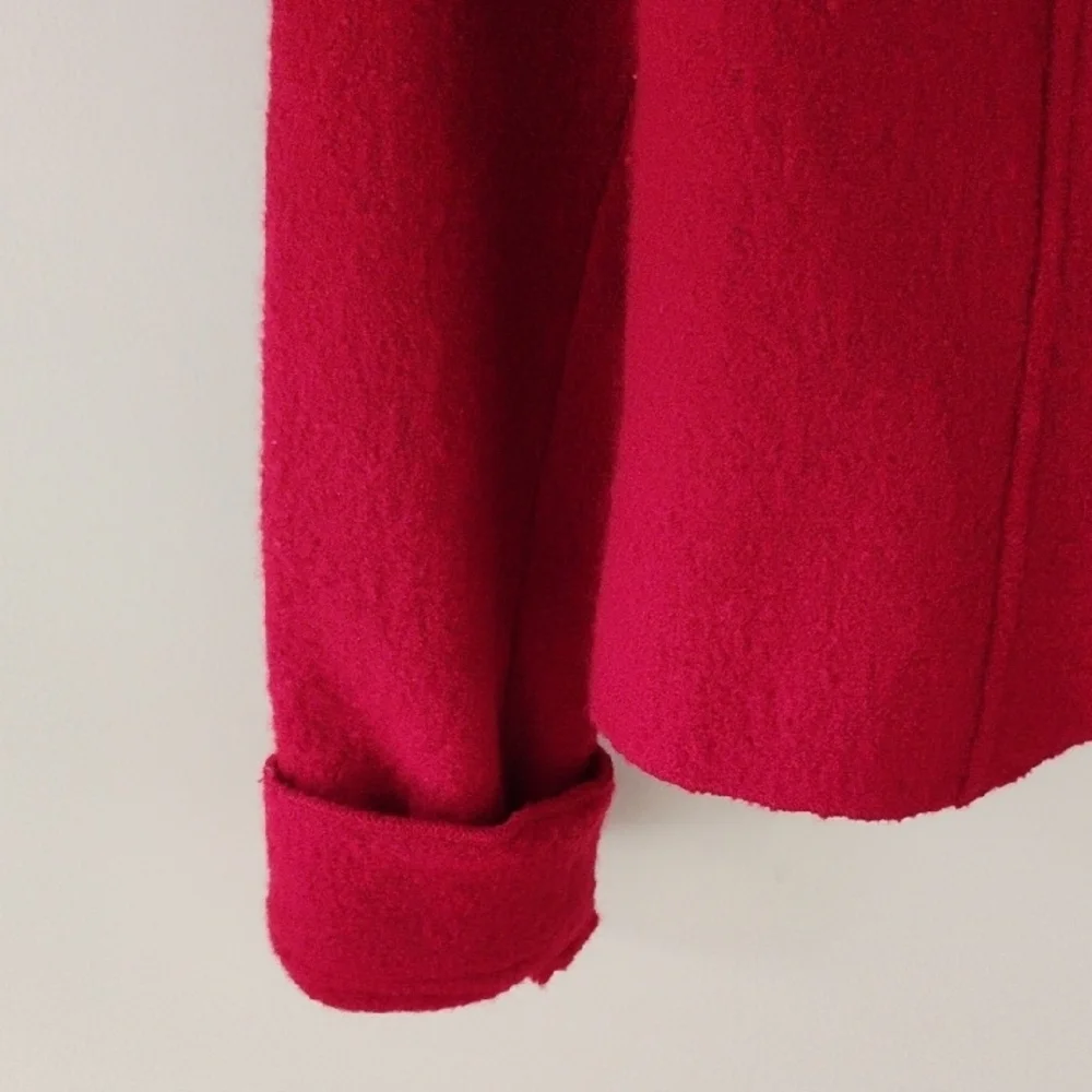 Red Wool Jacket - Picture 7 of 8